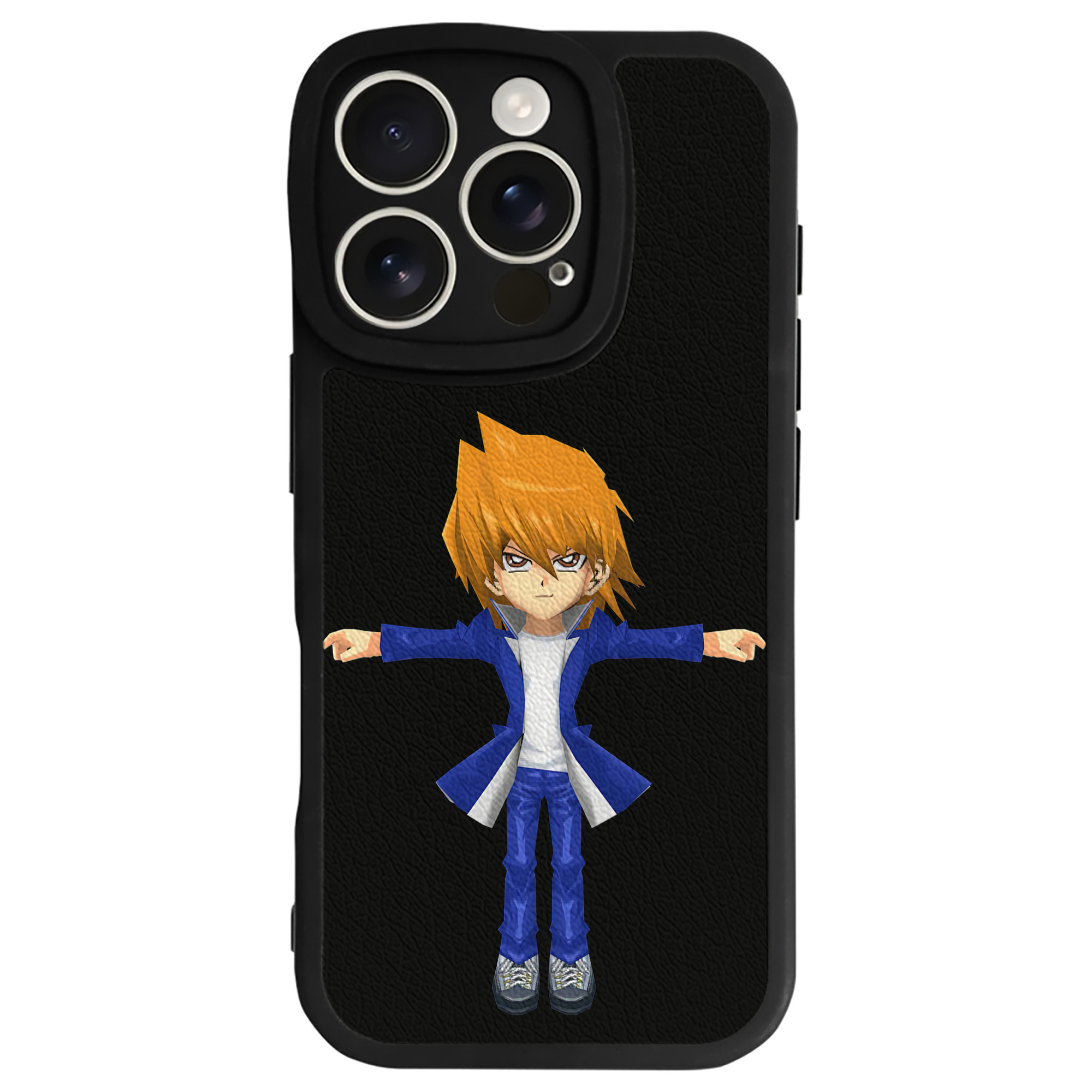 遊☆戯☆王 Yu-Gi-Oh! 【iPhone 16シリーズ対応】シリコンスマホケース（レザー調） 材質：シリコン